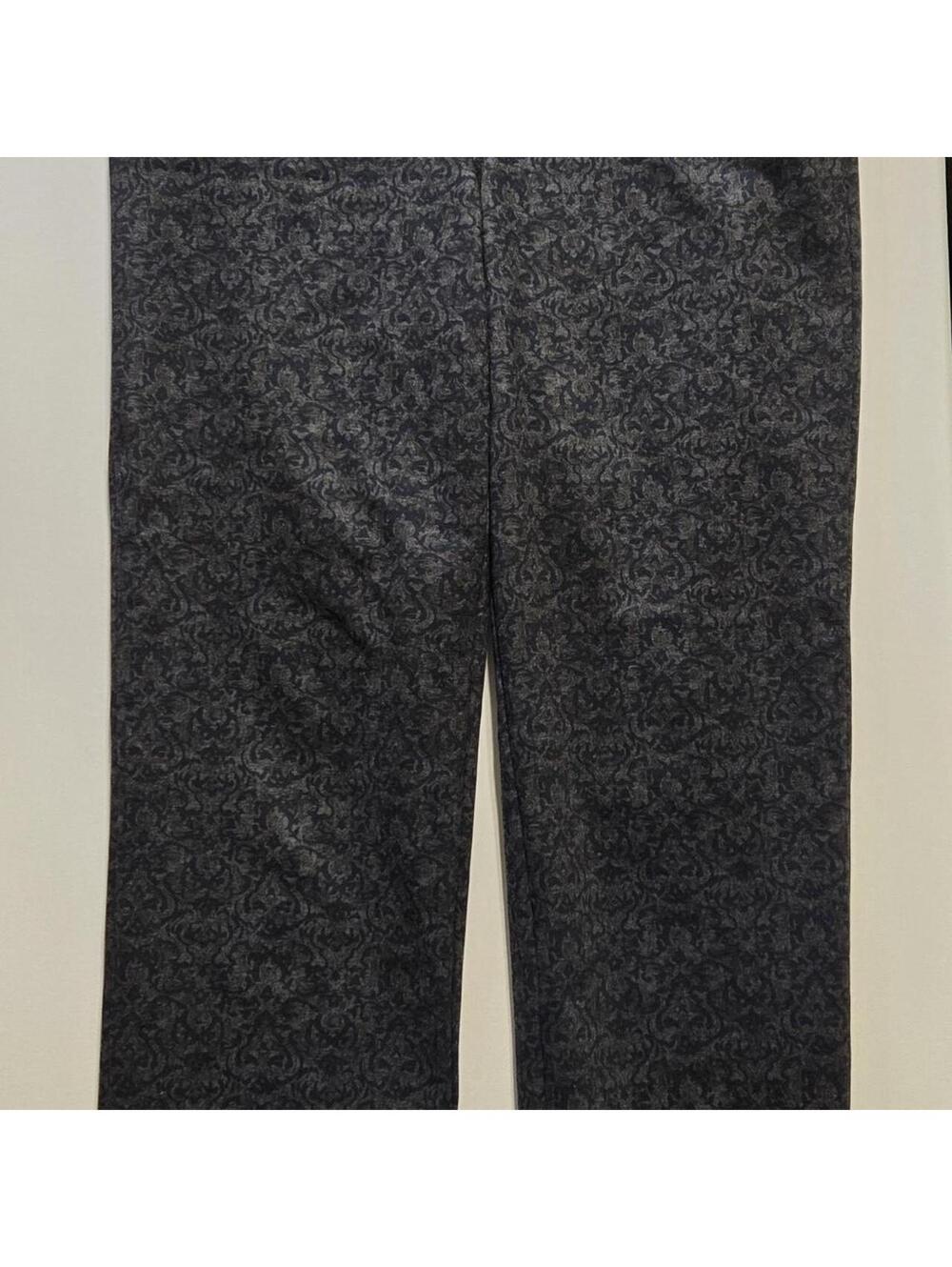 Gloria Vanderbilt Amanda Damask Patterned Pants